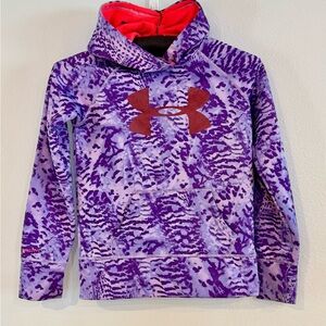 Under Armour girls Purple Hoodie Size 10-12